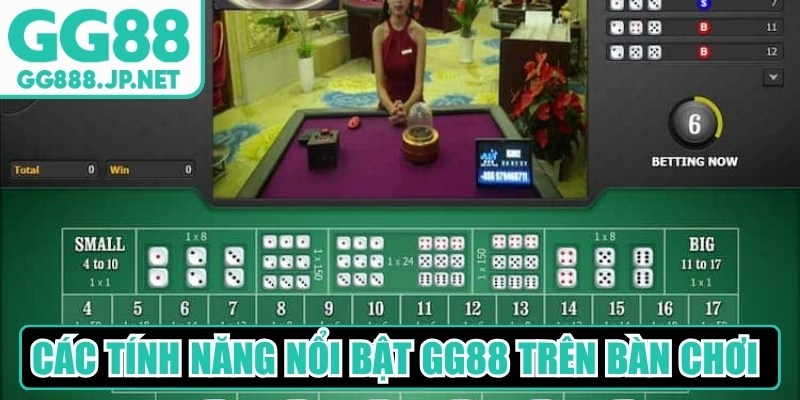 C&aacute;c t&iacute;nh năng nổi bật GG88 trang bị tr&ecirc;n b&agrave;n chơi T&agrave;i xỉu