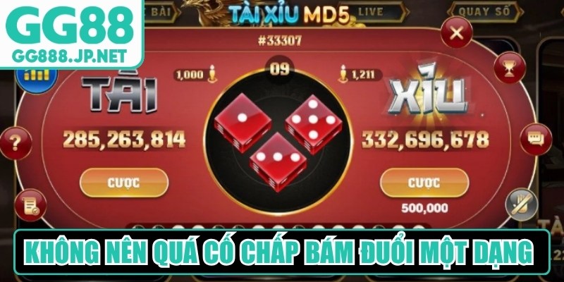 kh&ocirc;ng n&ecirc;n qu&aacute; cố chấp b&aacute;m đuổi một dạng khi n&oacute; đ&atilde; k&eacute;o d&agrave;i qu&aacute; nhiều nhịp