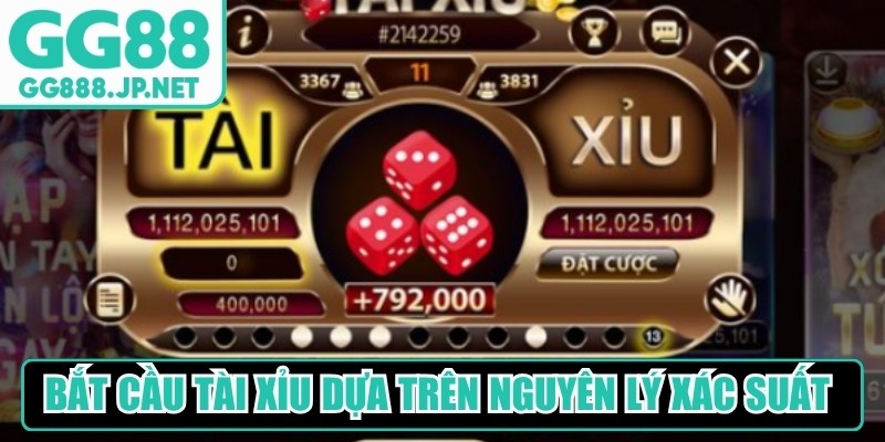 Bắt cầu t&agrave;i xỉu l&agrave; dựa tr&ecirc;n nguy&ecirc;n l&yacute; x&aacute;c suất thống k&ecirc;&nbsp;