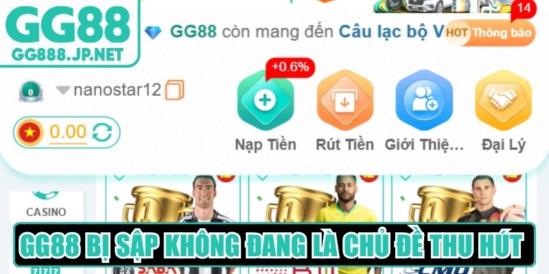 GG88 bị sập kh&ocirc;ng đang l&agrave; chủ đề thu h&uacute;t sự quan t&acirc;m lớn hiện nay