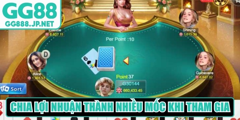 Chia lợi nhuận thành nhiều mốc khi tham gia