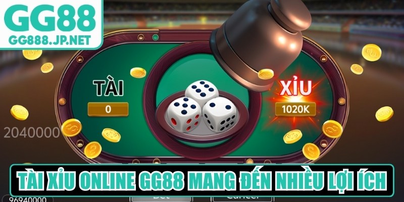 Trải nghiệm Tài xỉu online GG88 mang đến nhiều lợi ích hấp dẫn