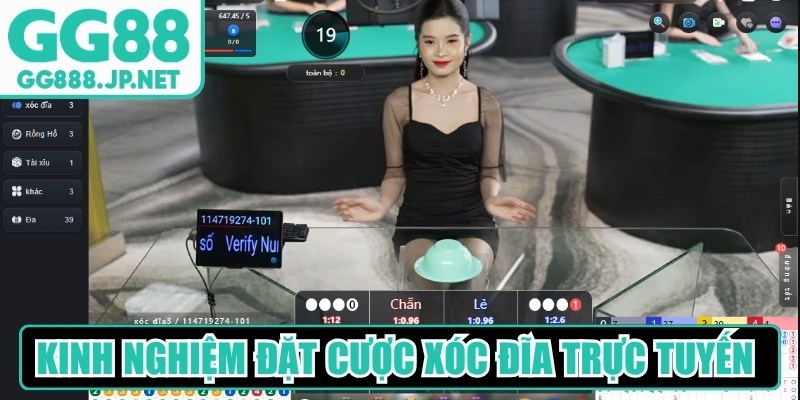 Kinh nghiệm đặt cược X&oacute;c đĩa trực tuyến GG88 dễ thắng lớn