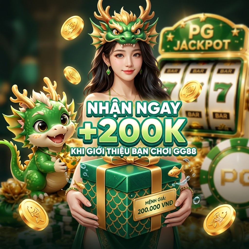 giới thiệu bạn mới +200k tại GG88